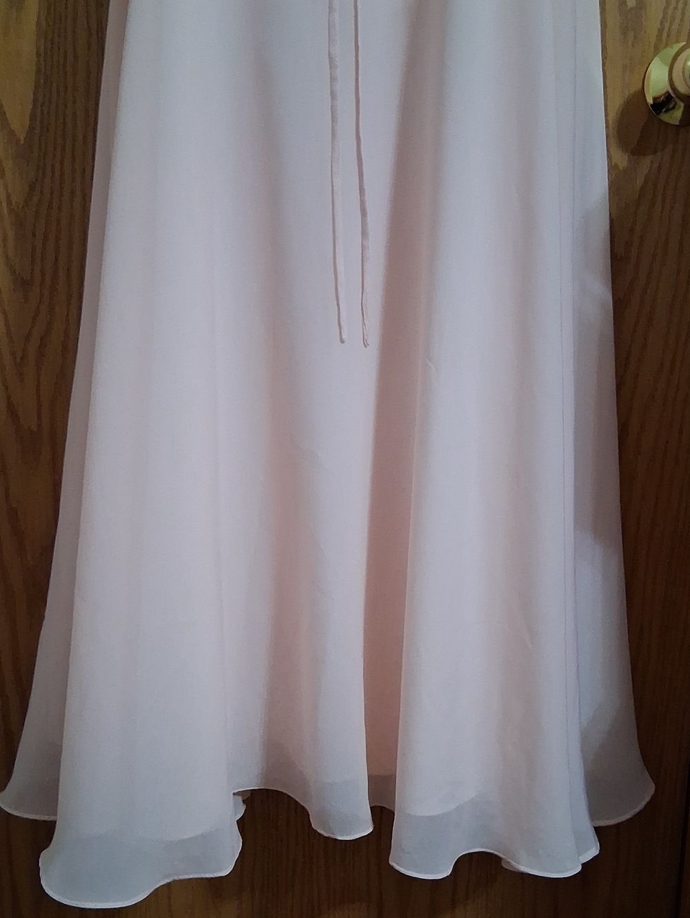Blush pink special occasion dress, estimated medium - Picture 4 of 10
